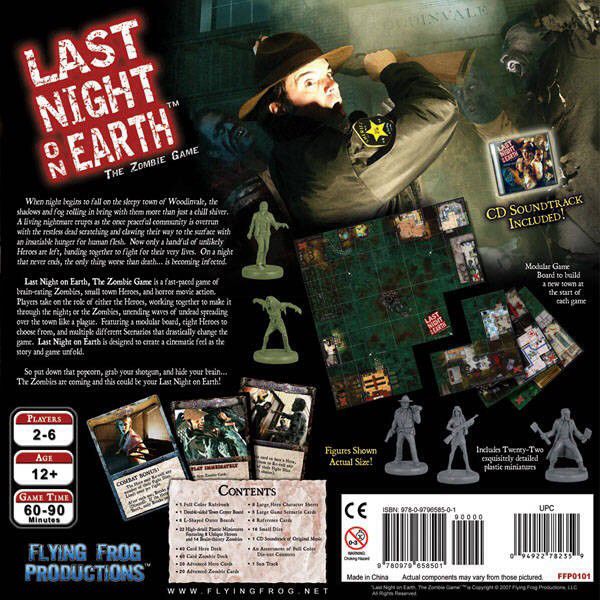 Last Night On Earth  (2-4) board game collectible - Main Image 2
