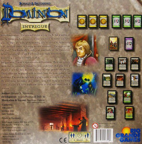 Dominion: Intrigue  (2-4) board game collectible - Main Image 2