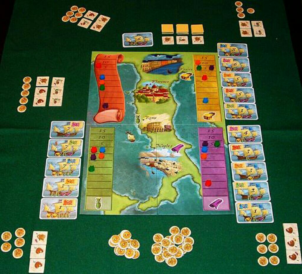 Strozzi  (3-6) board game collectible - Main Image 2