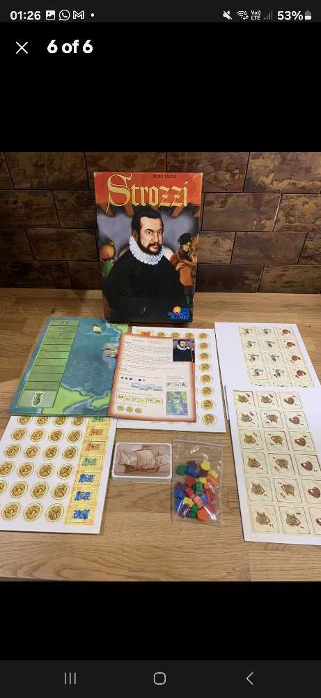 Strozzi  (3-6) board game collectible - Main Image 3