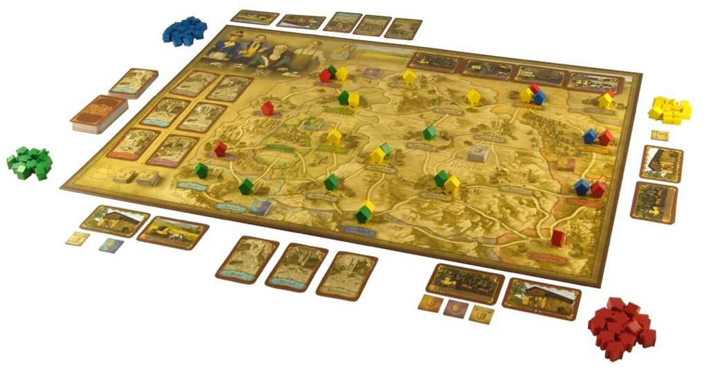 Turn And Taxis  (2-4) board game collectible - Main Image 2