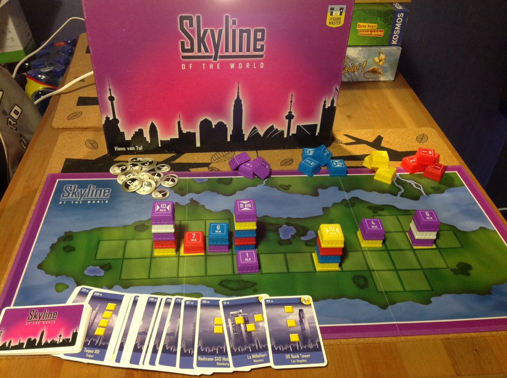 Skyline Of The World  (2-4) board game collectible - Main Image 2