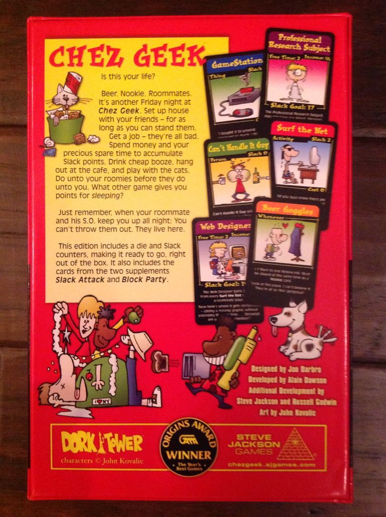 Chez Geek: House Party Edition  (2-5) board game collectible - Main Image 2