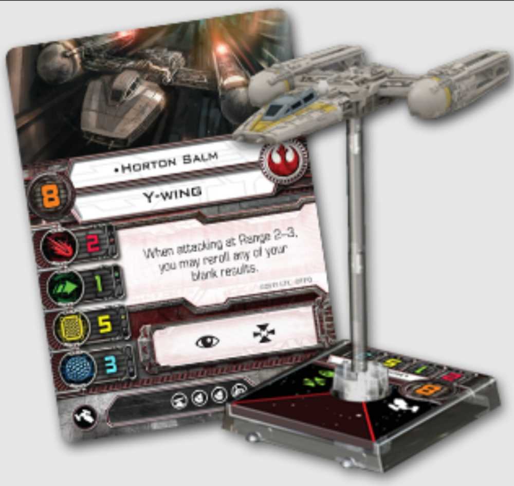 SW X-Wing: Y-Wing  (2) board game collectible - Main Image 3