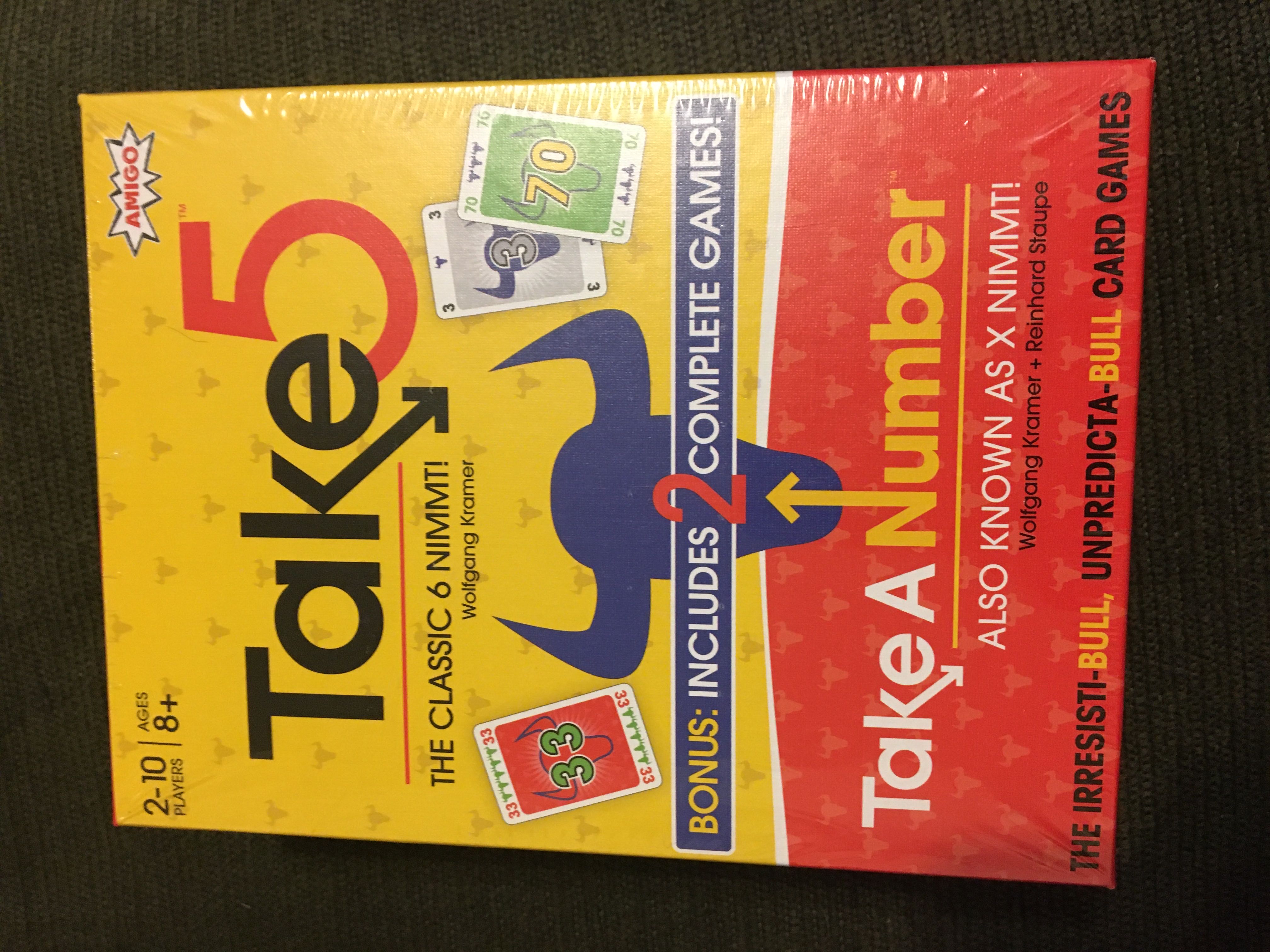 Take 5 & Take a Number  (2-10) board game collectible - Main Image 3