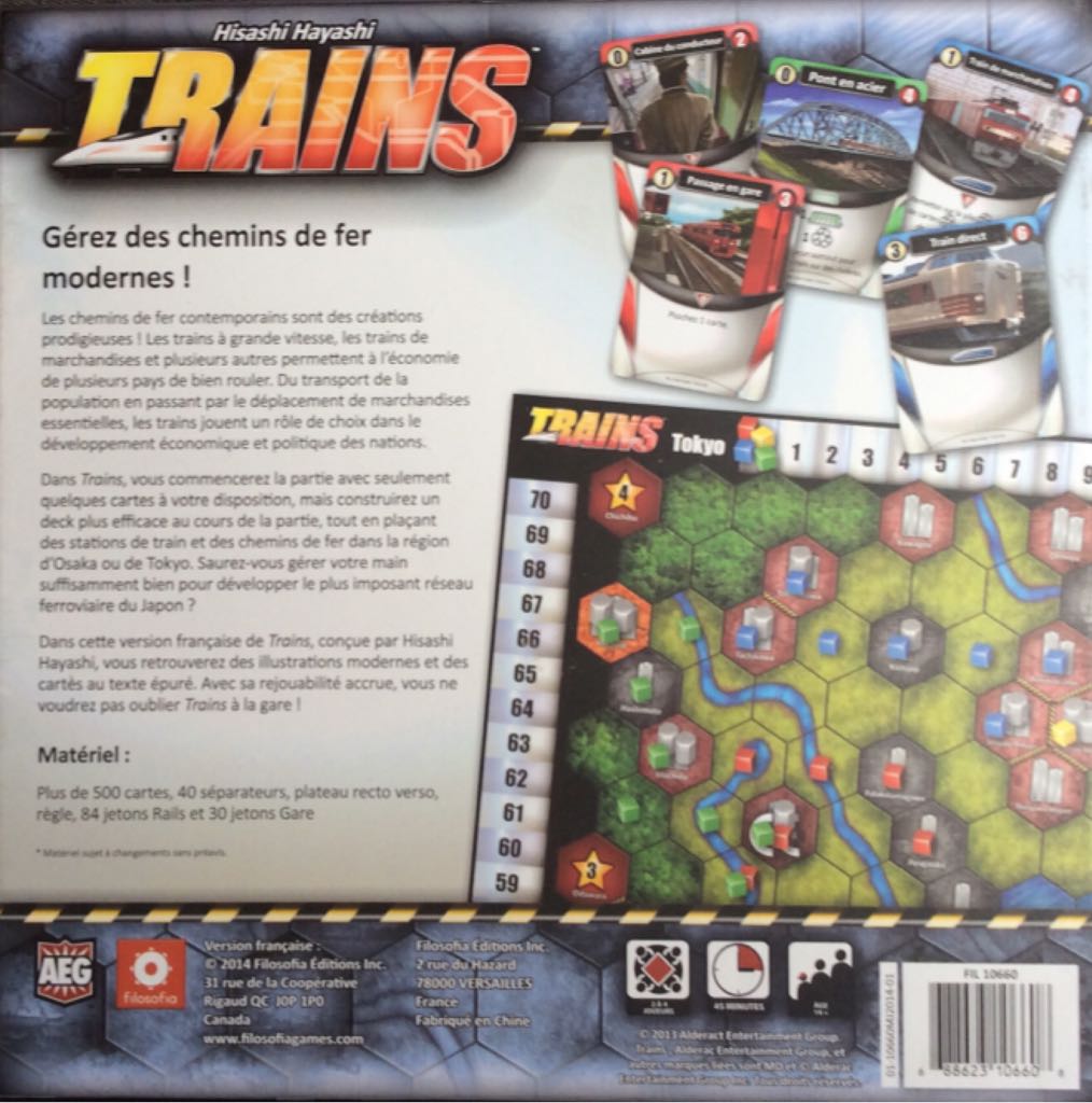 Trains  (2-4) board game collectible - Main Image 2