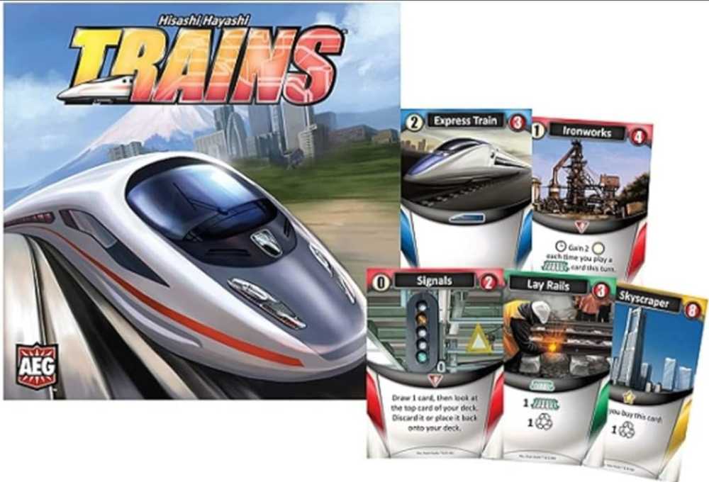 Trains  (2-4) board game collectible - Main Image 3