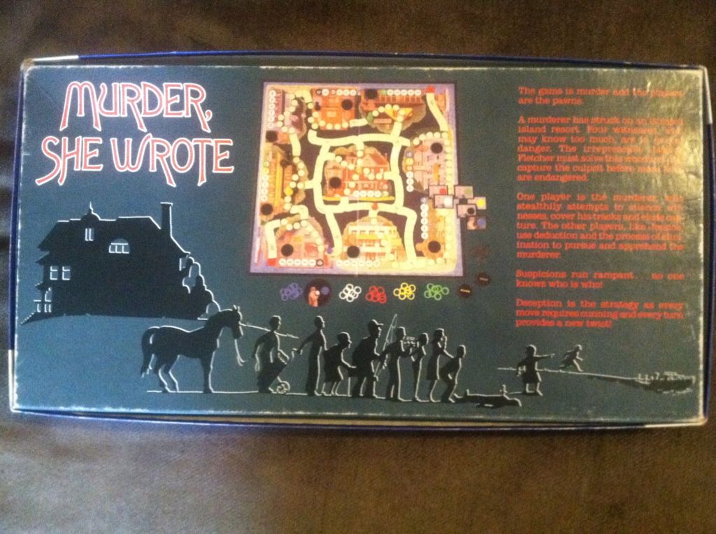 Murder She Wrote  (4 To 6) board game collectible - Main Image 2
