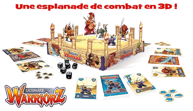 Ultimate Warriorz  (2-8) board game collectible - Main Image 2