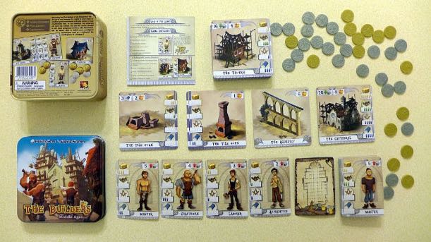 The Builders Middle Ages  (2-4) board game collectible - Main Image 2