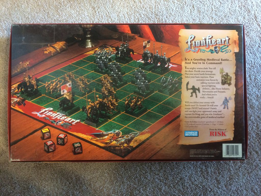 Lionheart  (2) board game collectible - Main Image 2