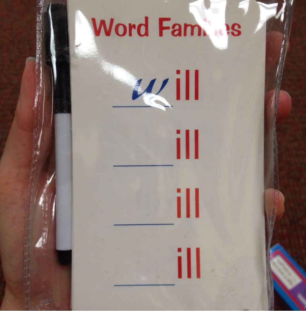 Write On Wipe Off Fill In The Blank Cards  board game collectible - Main Image 2