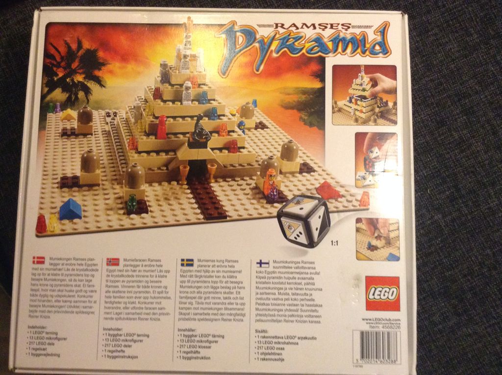 Ramses Pyramid  (2-4) board game collectible - Main Image 2