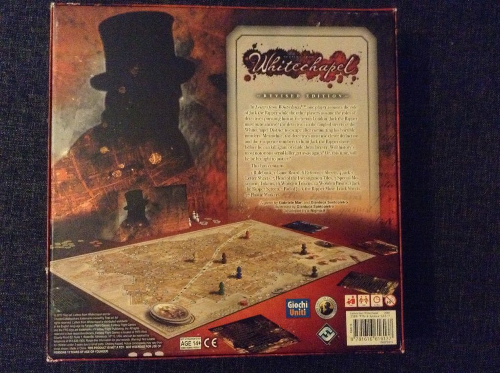 Letters From Whitechapel  (2-6) board game collectible - Main Image 2