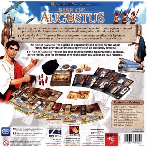 Rise Of Augustus  (2-6) board game collectible - Main Image 2