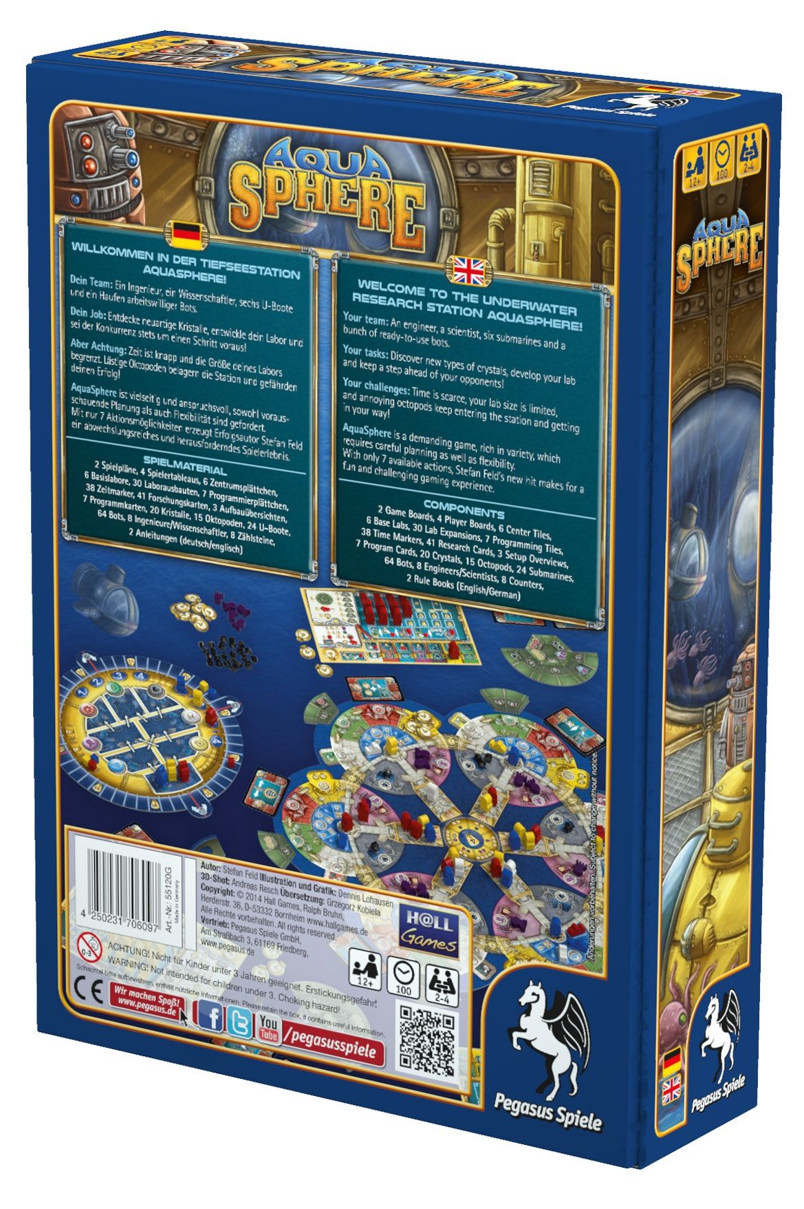 Aquasphere (2-4) board game collectible - Main Image 2