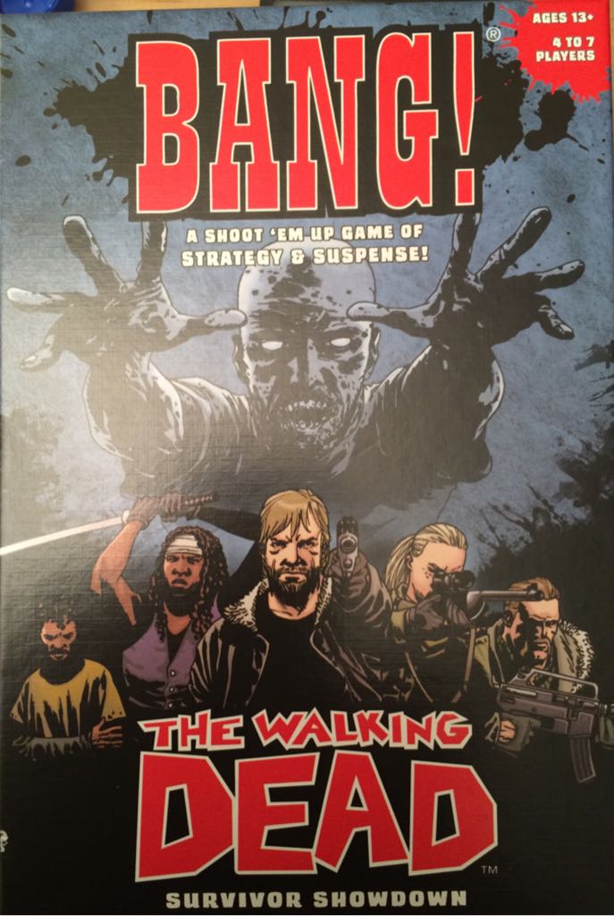 Bang! The Walking Dead  (4-7) board game collectible - Main Image 1