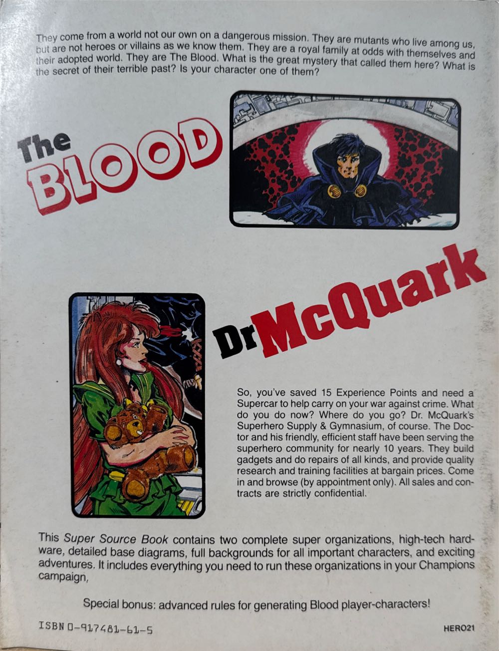 The Blood And Dr McQuark  board game collectible - Main Image 2