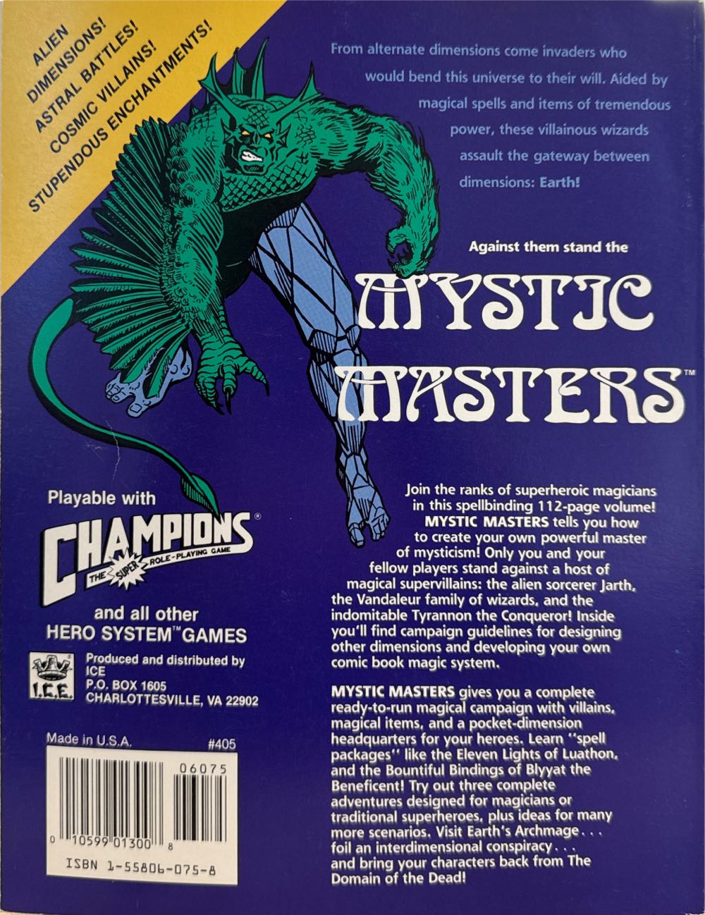 Mystic Masters  board game collectible [Barcode 010599013008] - Main Image 2