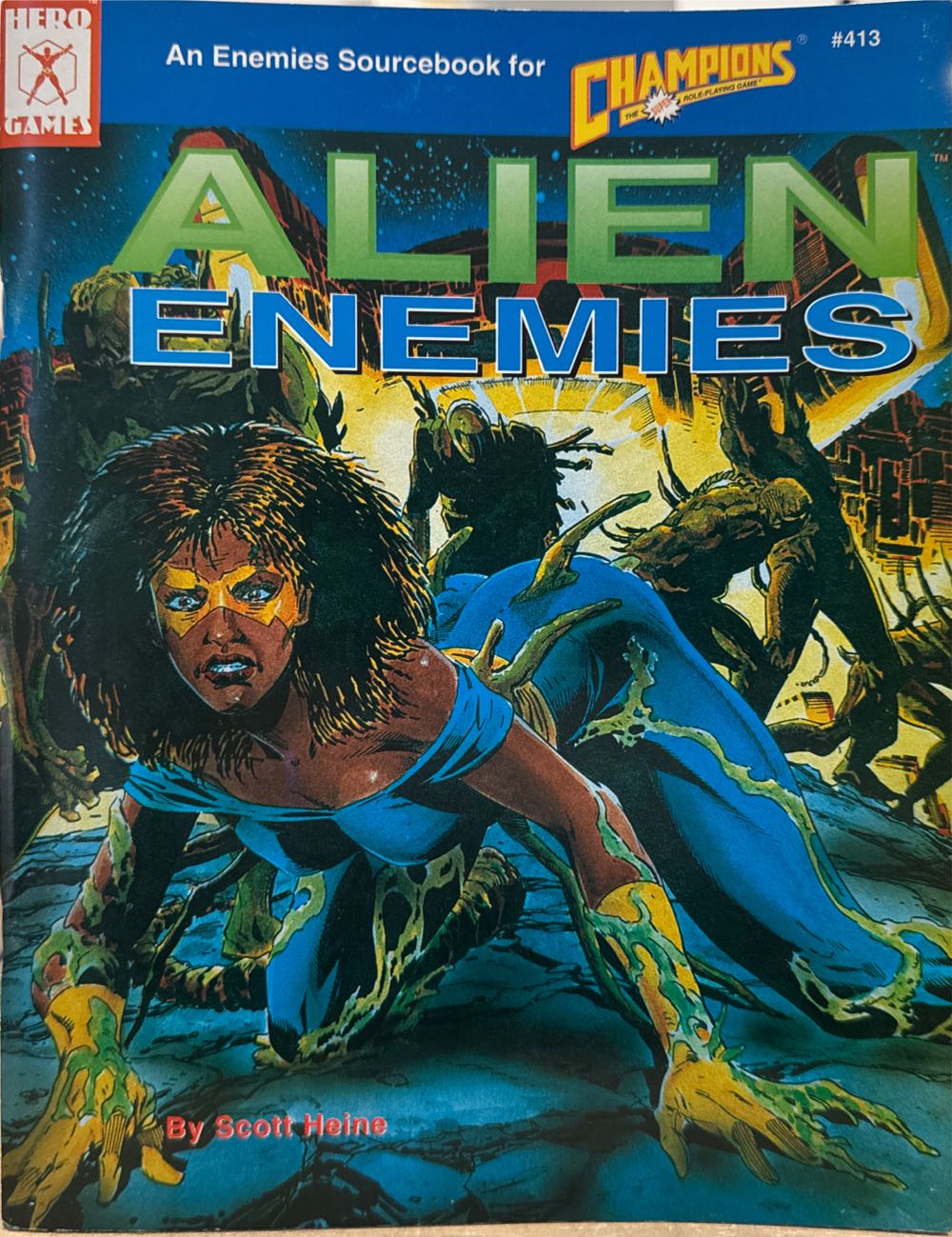 Alien Enemies  board game collectible [Barcode 9781558061125] - Main Image 2