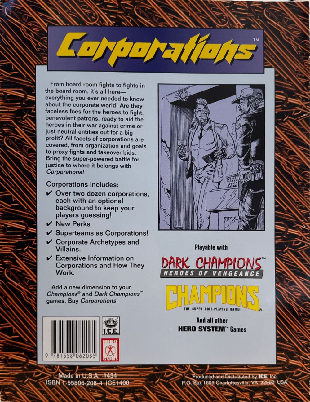 Corporations  board game collectible [Barcode 9781558062085] - Main Image 2