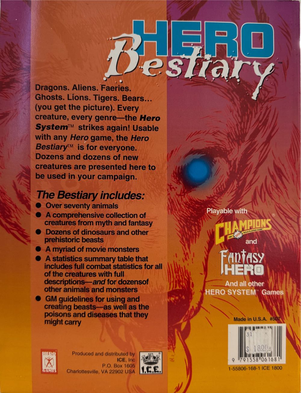 Hero Bestiary  board game collectible [Barcode 9791558061681] - Main Image 2