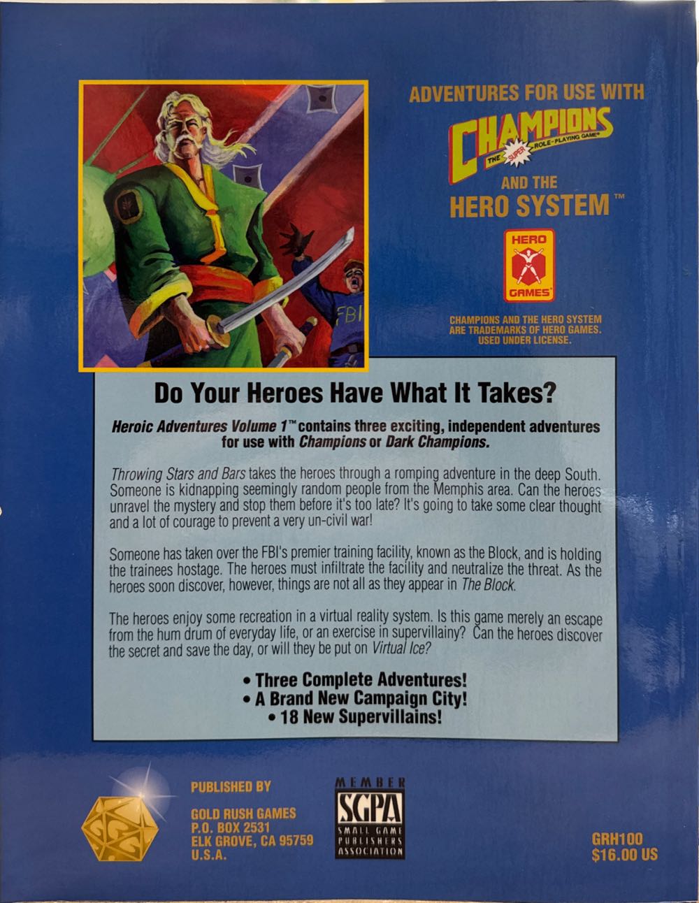 Heroic Adventures: Volume 1  board game collectible - Main Image 2