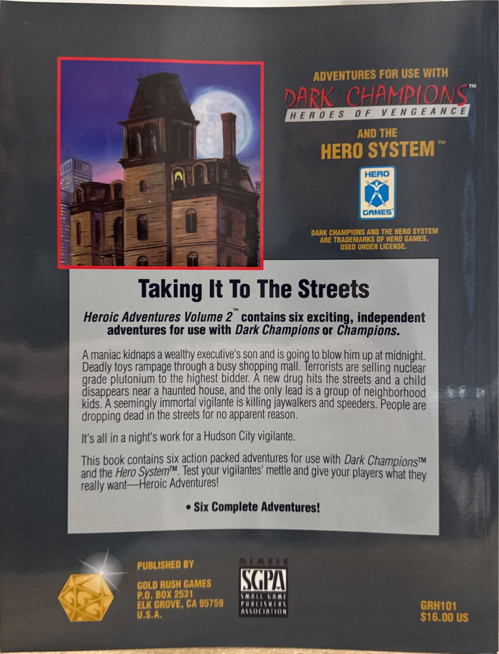 Heroic Adventures: Volume 2  board game collectible - Main Image 2