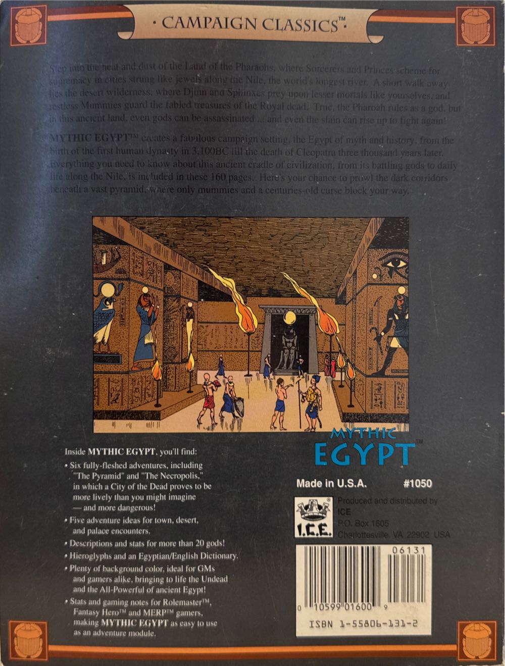 Mythic Egypt  board game collectible [Barcode 010599016009] - Main Image 2