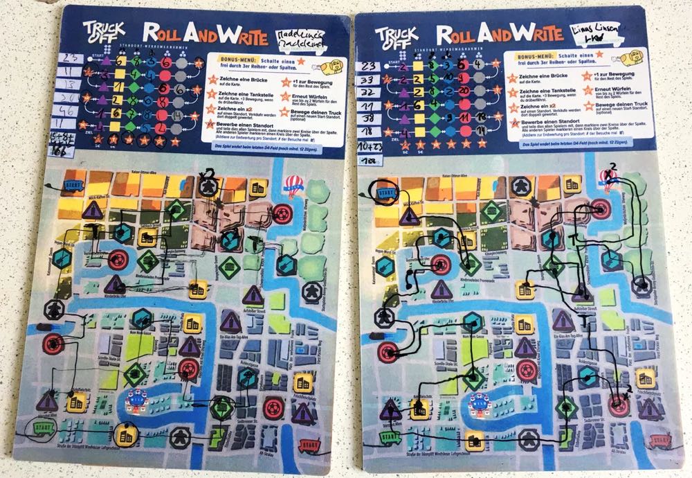 Truck Off: The Food Truck Frenzy RAW  (1-99) board game collectible [Barcode 746160597188] - Main Image 4