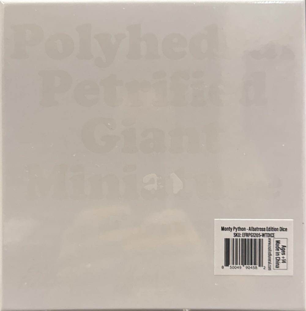 Monty Python’s - Albatross Edition Dice  board game collectible [Barcode 850049904582] - Main Image 2