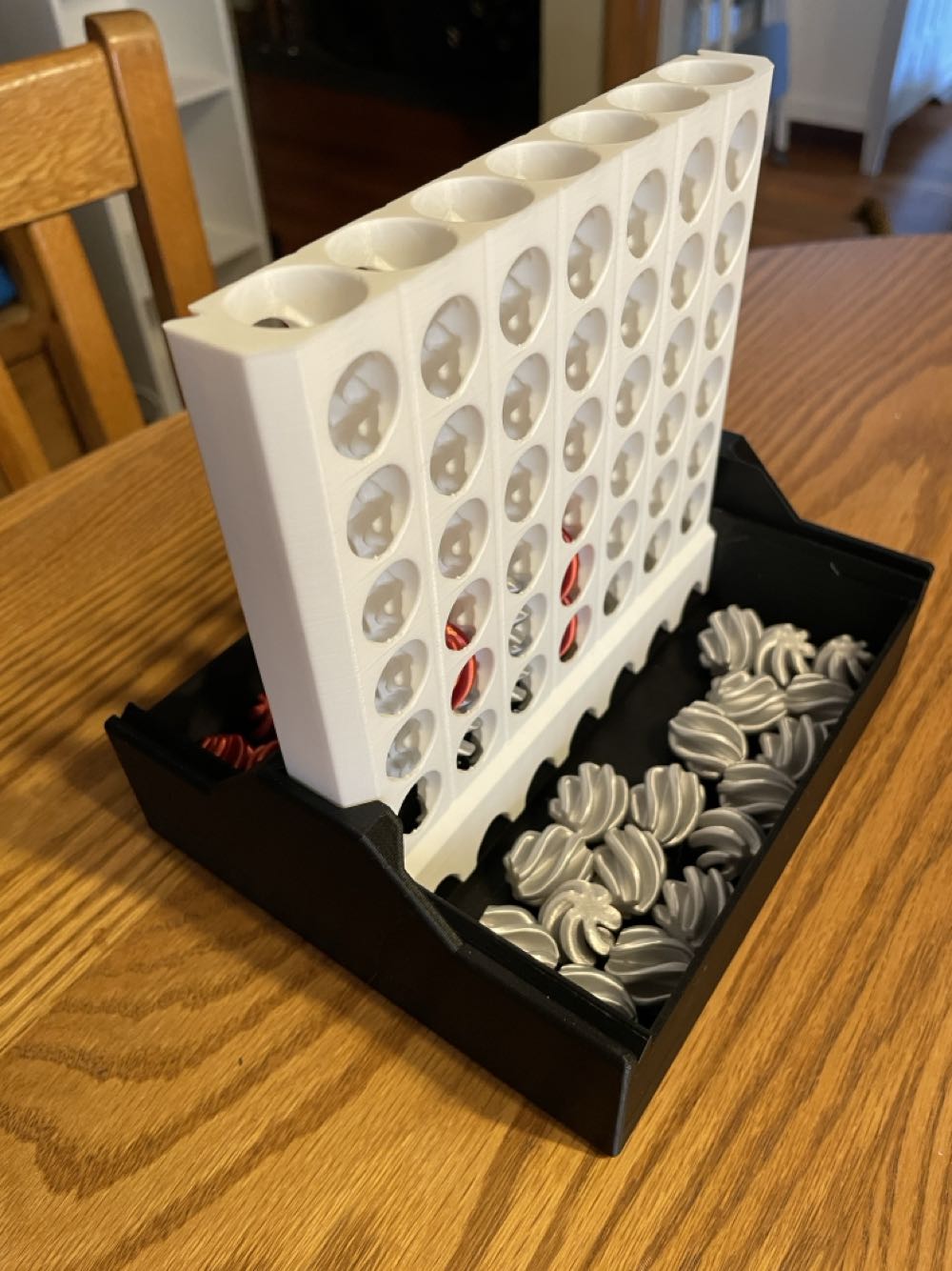 3D Connect Four  (2) board game collectible - Main Image 2