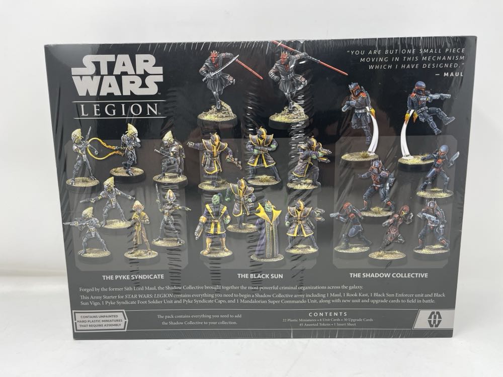 Star Wars: Legion - Shadow Collective - Starter Set  board game collectible [Barcode 841333116408] - Main Image 2