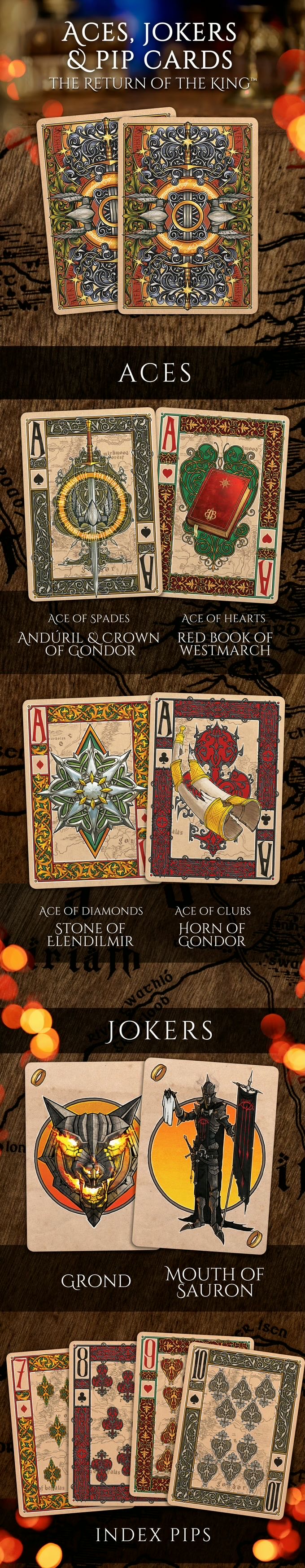 Return Of The King Playing Cards, The  board game collectible - Main Image 4