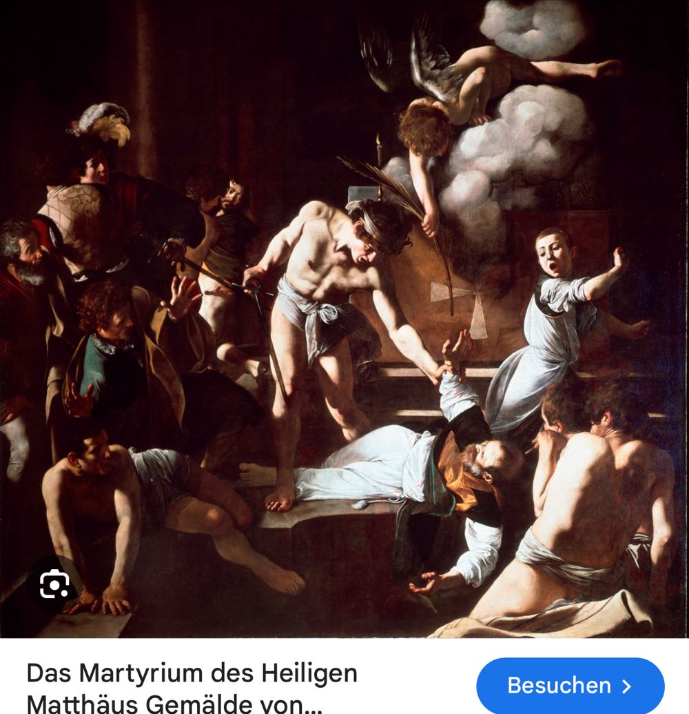 Rom Kirche San Luigi dei Francesi, Martyrium des Matthäus  board game collectible - Main Image 2