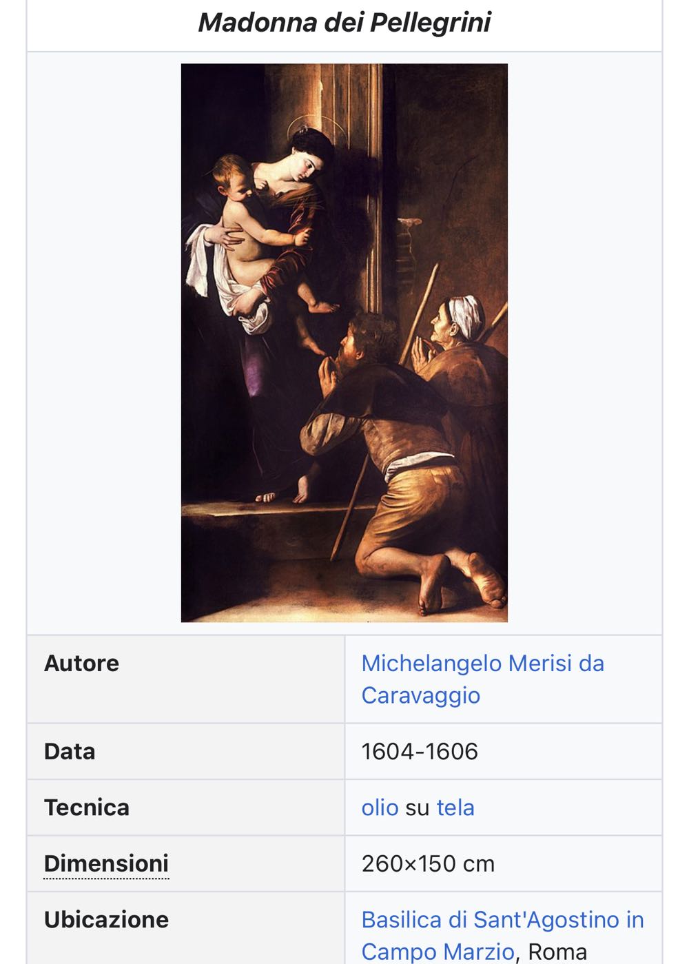 Rom Sant’Agostino Madonna dei Pellegrini  board game collectible - Main Image 2