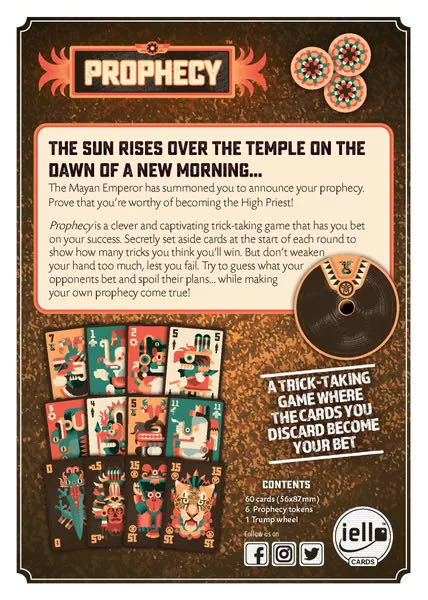 Prophecy  (2 3 4 5 6) board game collectible [Barcode 3701551700063] - Main Image 2