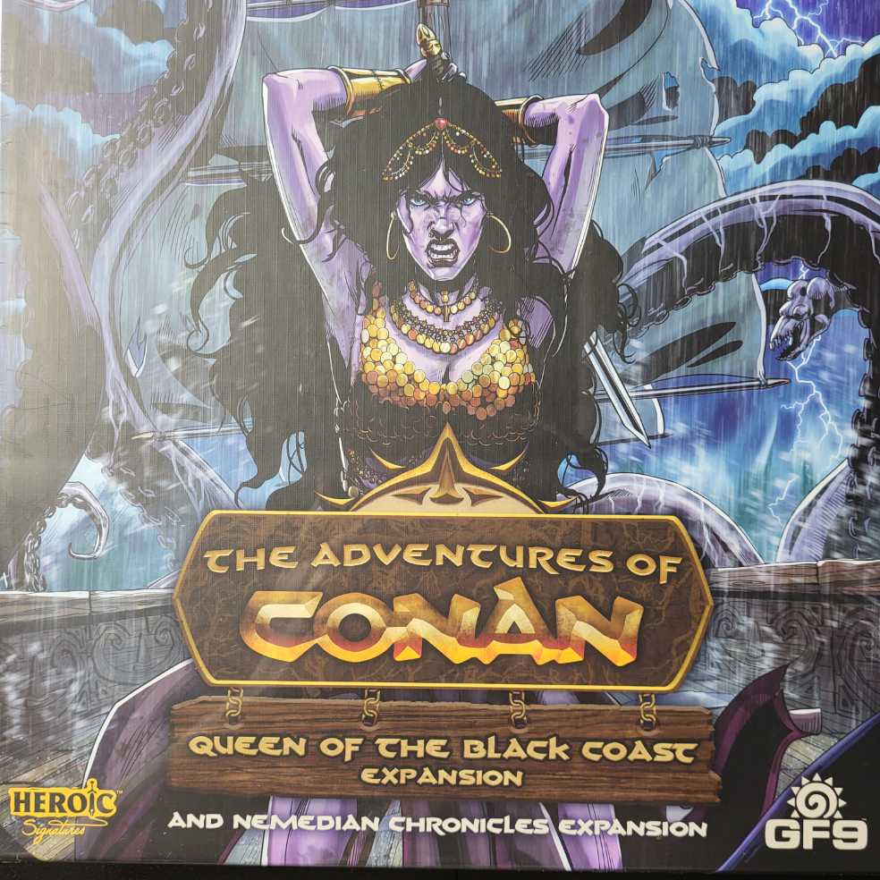 Adventures Of Conan: Nemedian Chronicles/Queen Of The Black Coast  (1-4) board game collectible [Barcode 9420020263352] - Main Image 2
