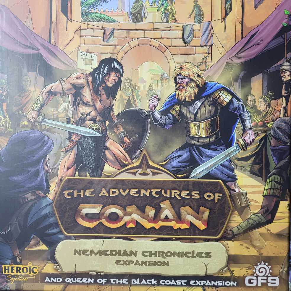 Adventures Of Conan: Nemedian Chronicles/Queen Of The Black Coast  (1-4) board game collectible [Barcode 9420020263352] - Main Image 3
