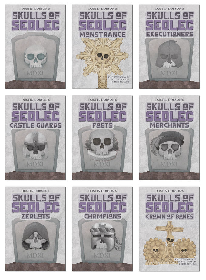 Skulls Of Sedlec Expansion Collection 1  (1-4) board game collectible [Barcode 664213998907] - Main Image 2