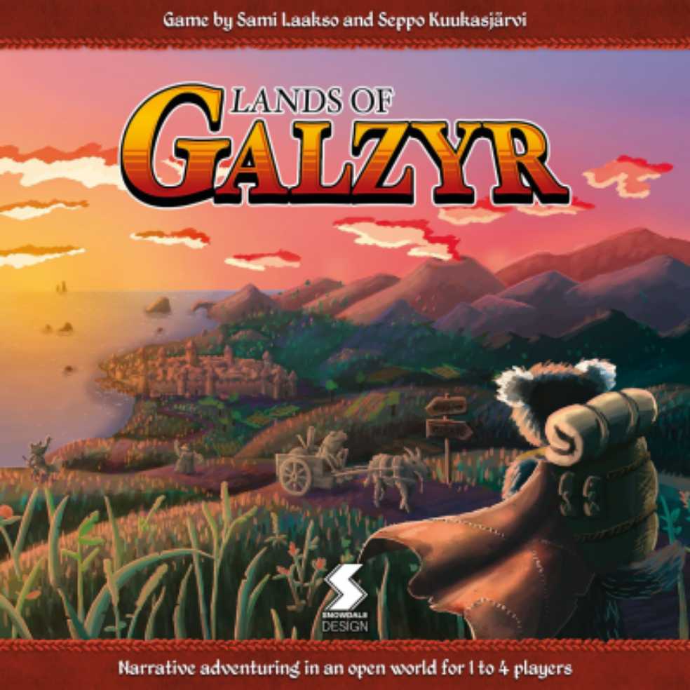Lands Of Galzyr (Deluxe Edition)  (1-4) board game collectible [Barcode 712198855934] - Main Image 3
