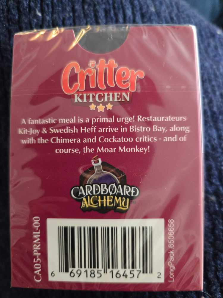Critter Kitchen Primal Pack BRING AND BUY   board game collectible [Barcode 669185164572] - Main Image 2