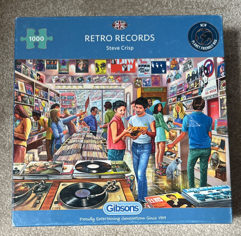 G Retro Records  board game collectible [Barcode 5012269062557] - Main Image 2