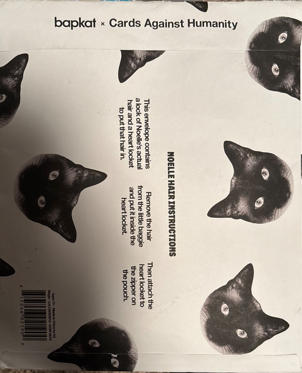 Cards Against Humanity: Pussy Pack  board game collectible - Main Image 2