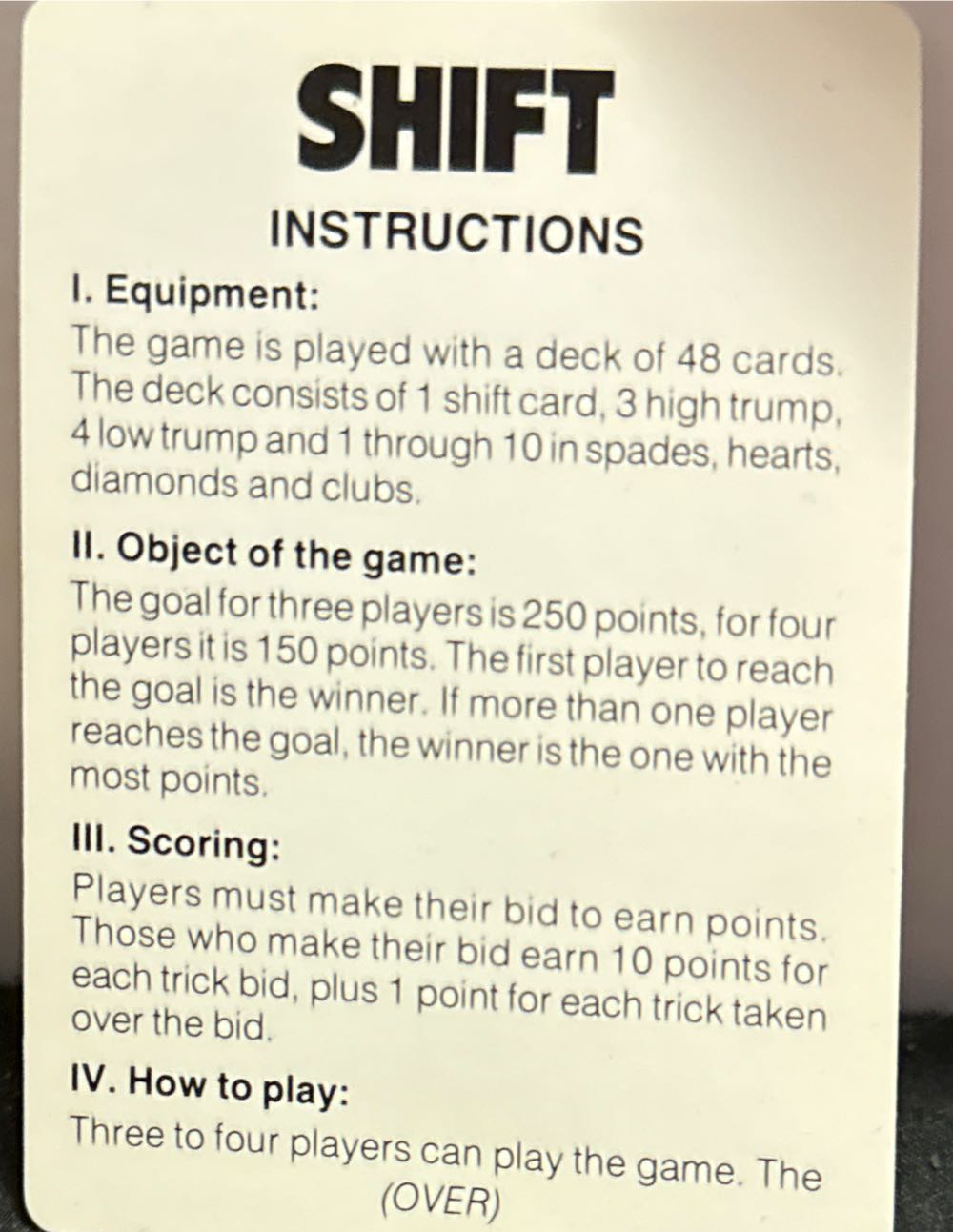 Shift To A Fun Game  board game collectible - Main Image 3