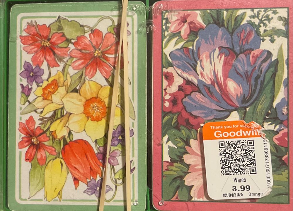 Coca Cola Nostalgia 2 Deck Santa 1998