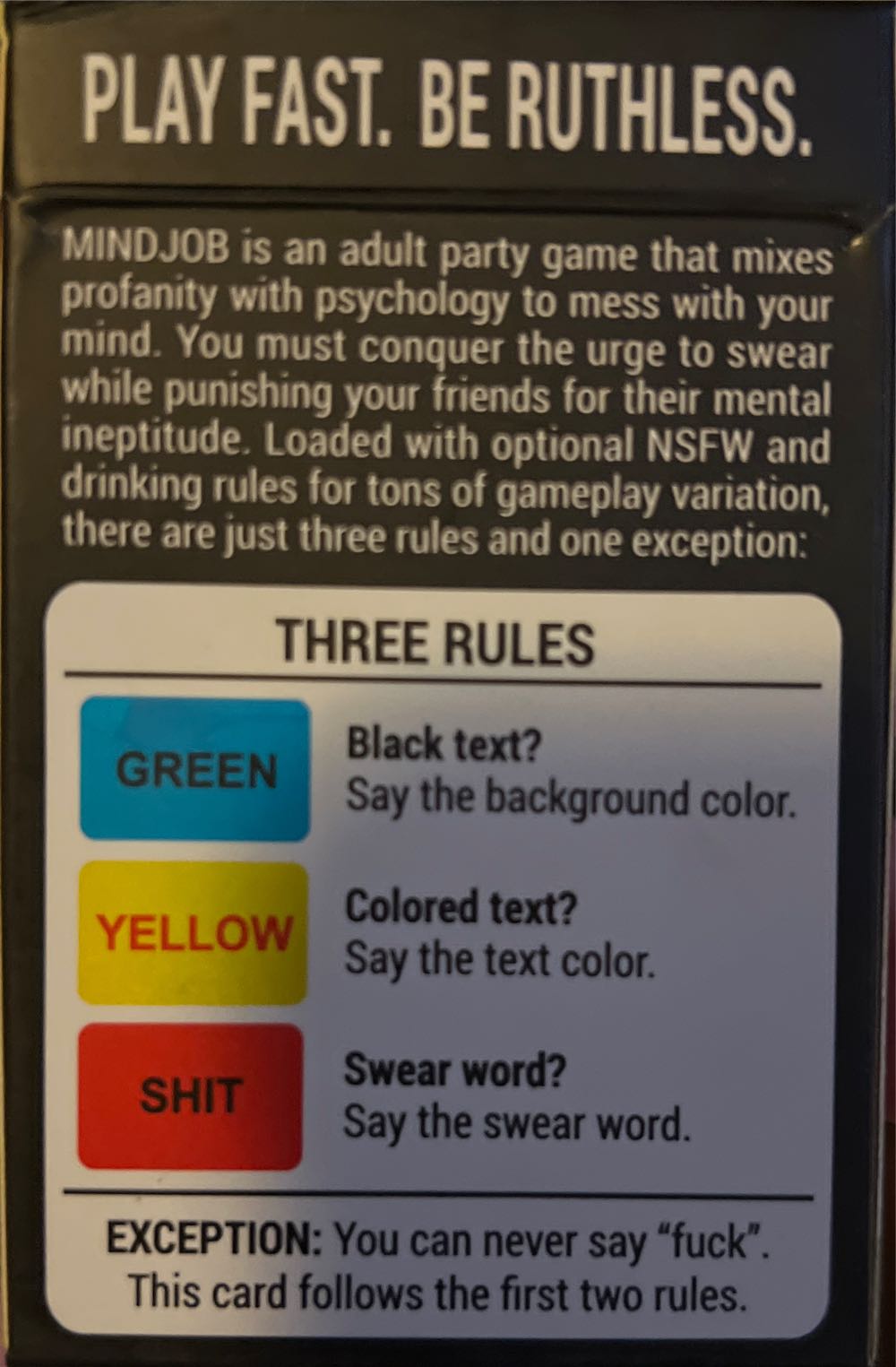 MINDJOB  (2-8) board game collectible [Barcode 868309000202] - Main Image 2