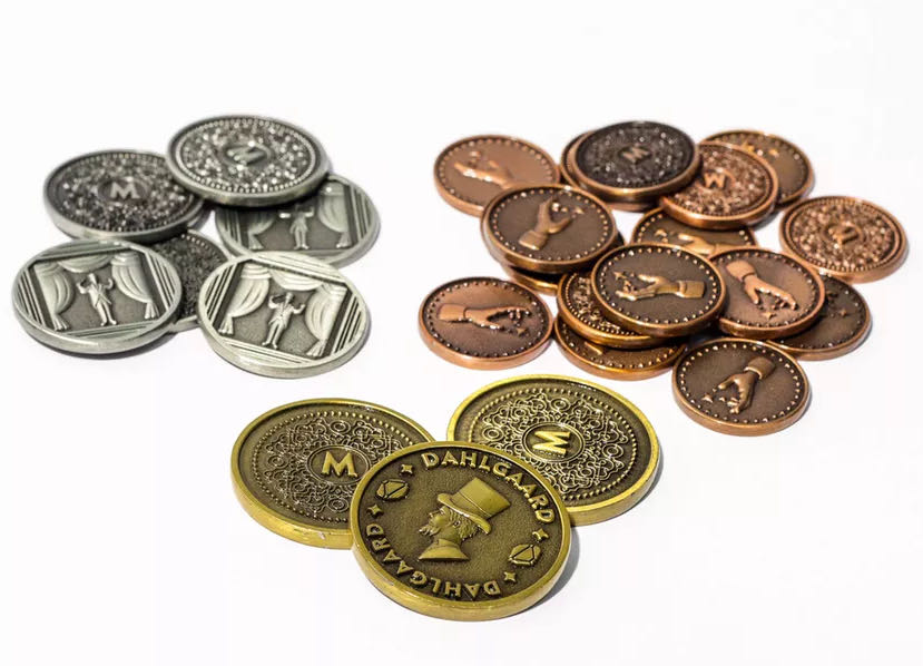 Trickerion: Metal Coins  board game collectible - Main Image 3