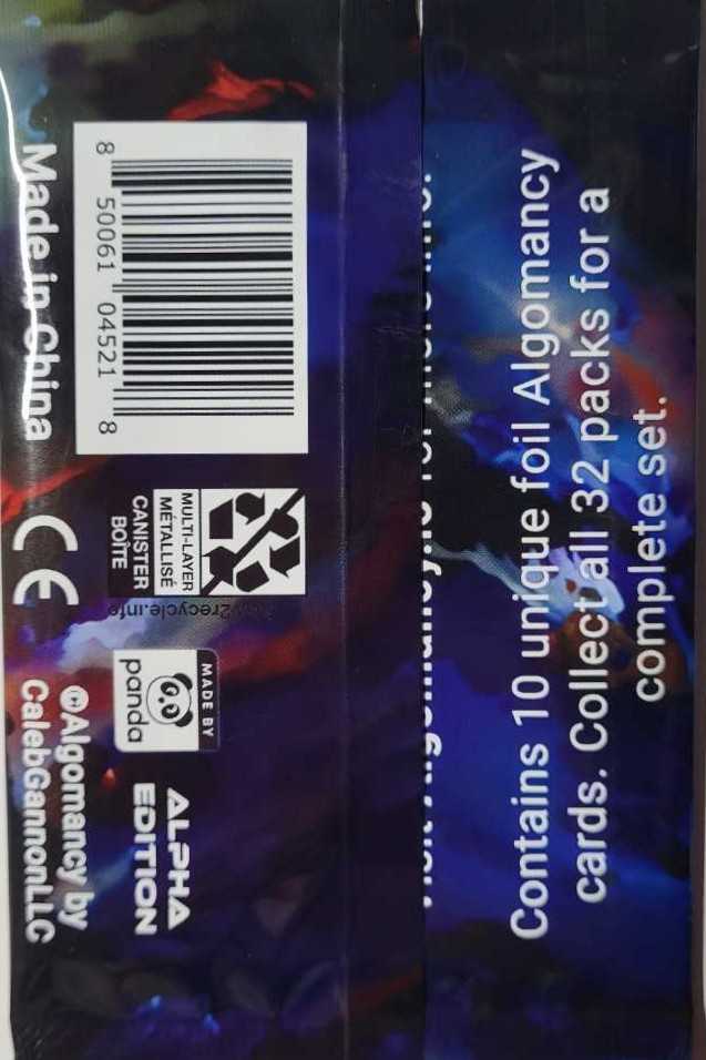 Algomancy: Foil Card Pack 20/32  board game collectible - Main Image 2