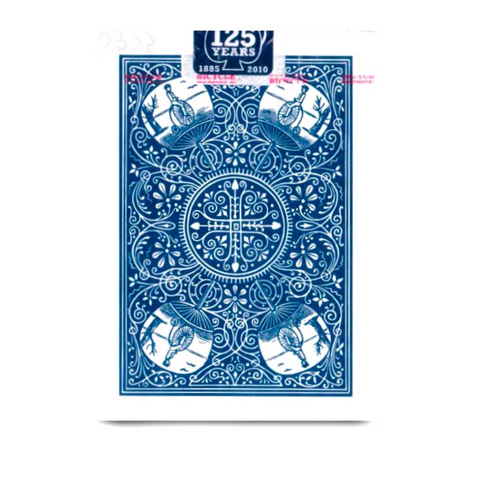 Bicycle 125th Anniversary Edition Playing Cards (Blue)  board game collectible [Barcode 073854016442] - Main Image 3